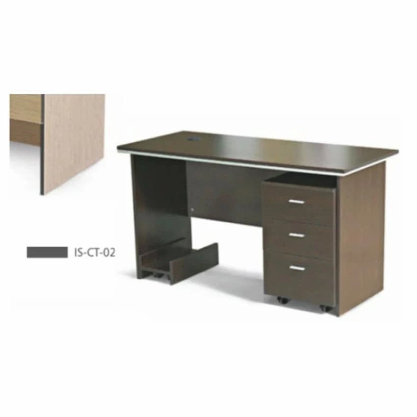 Pre-Laminated Particle Board Wooden Office Table