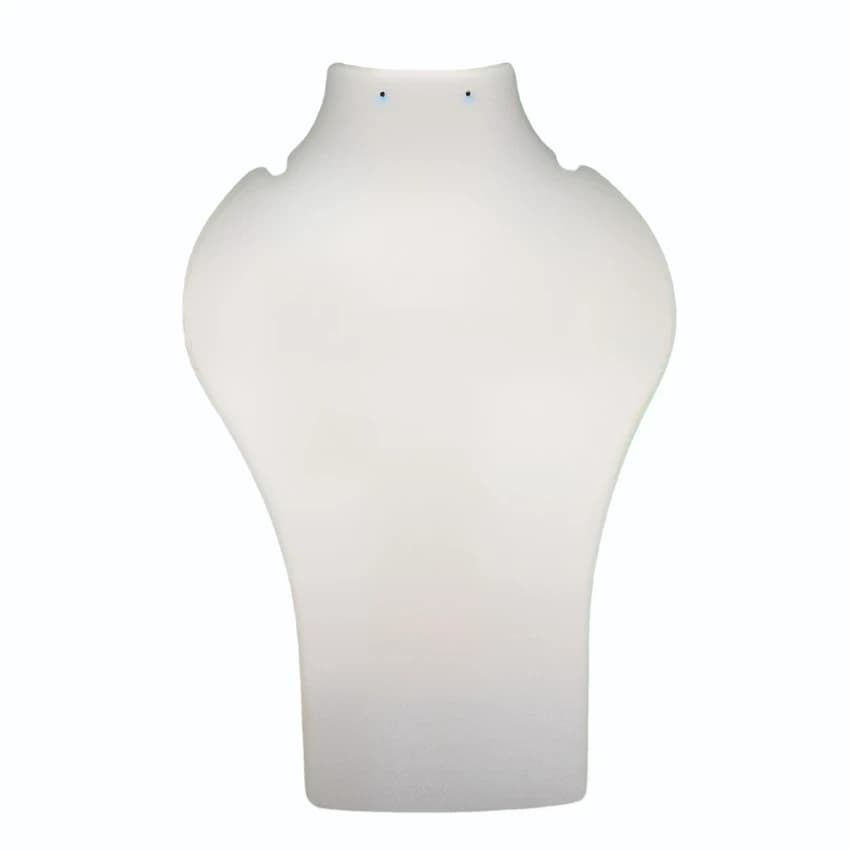 Free Standing Unit White FRP Necklace Display Stand