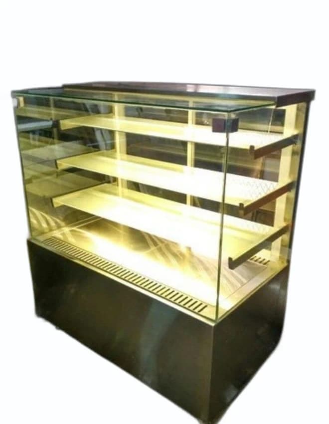 Stainless Steel Imported Chocolate Refrigerator Display Case, For Restaurant