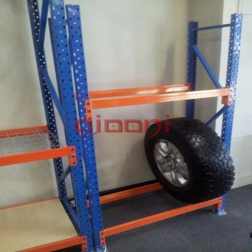 Stainless Steel End Unit Heavy Duty Tire Racks