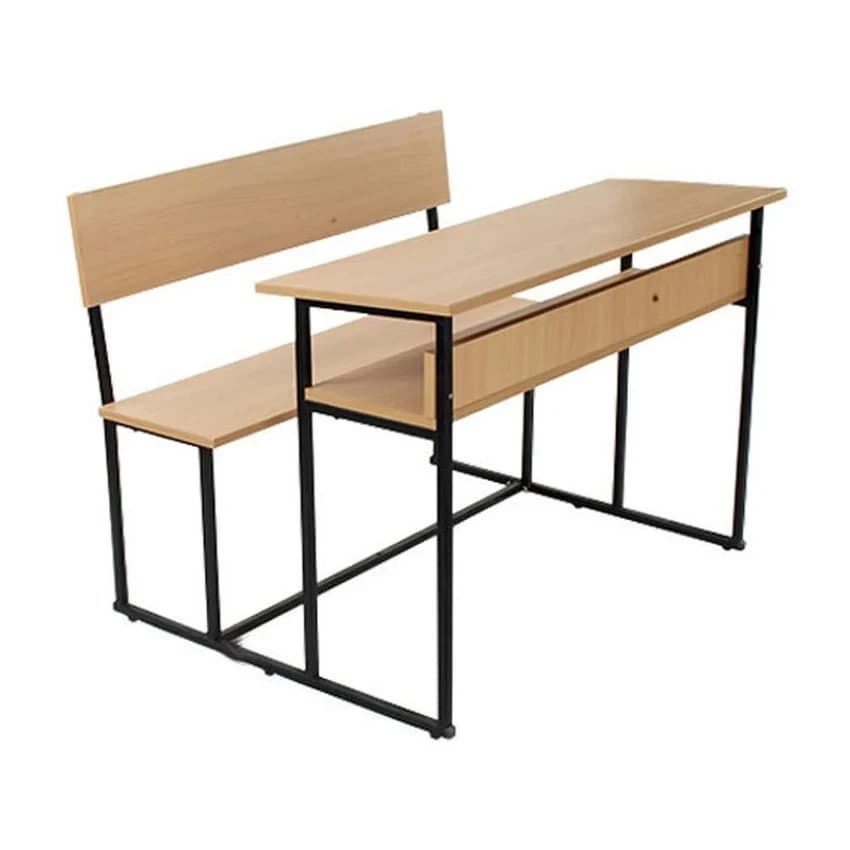 Wooden Brown School Benches