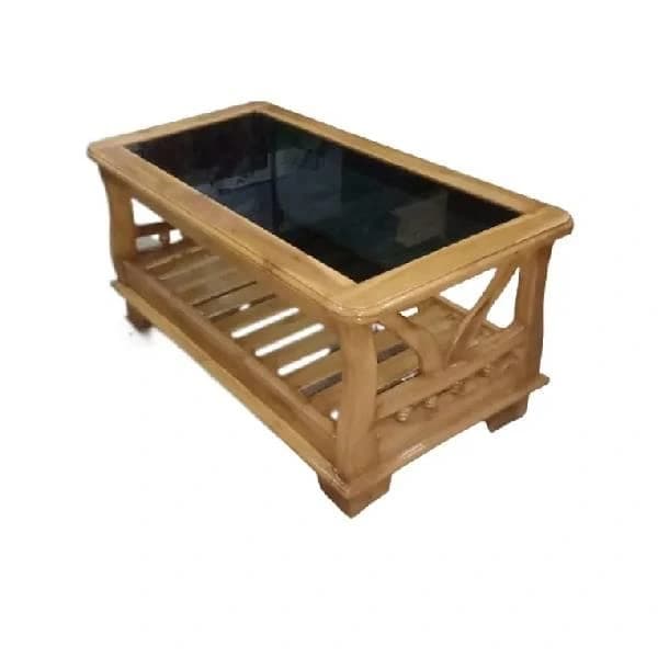 Sagwan Wooden Tea Table ( Pre-Assembled)