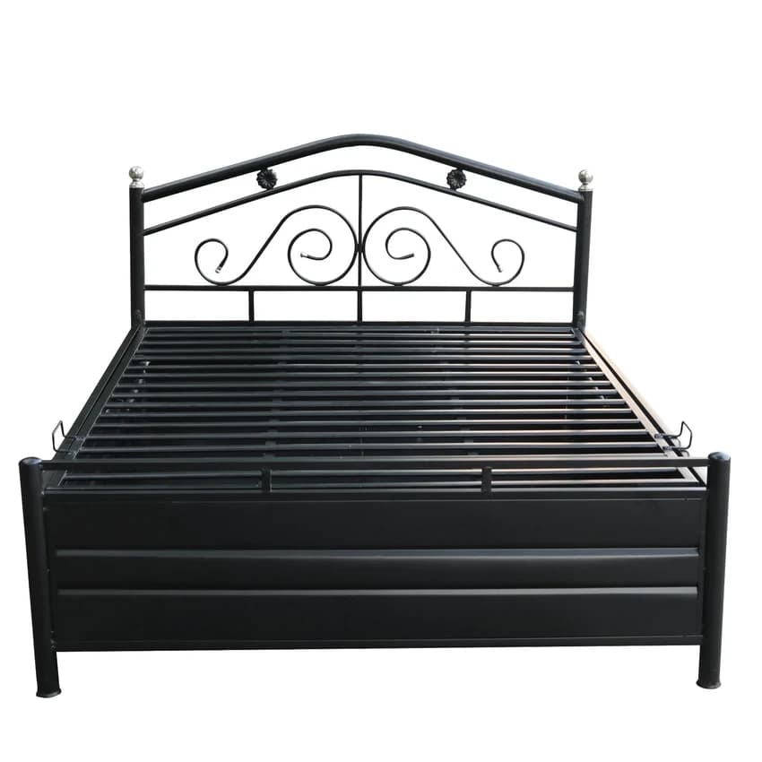 Metal Storage Bed
