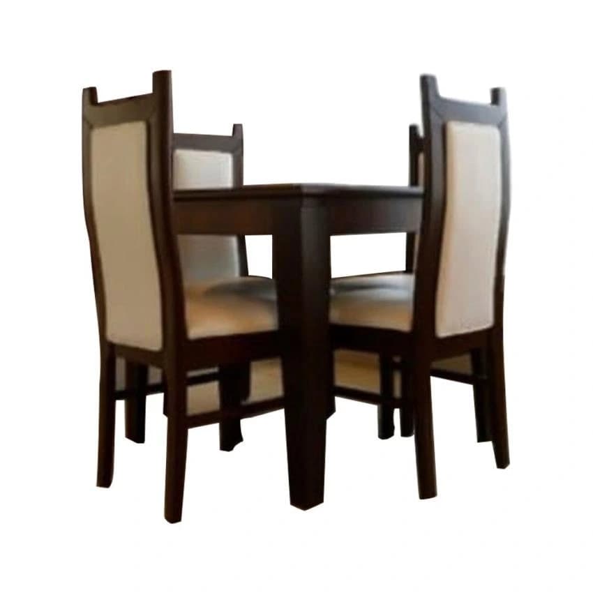 Brown Designer Wooden Dining Table Set, For Home