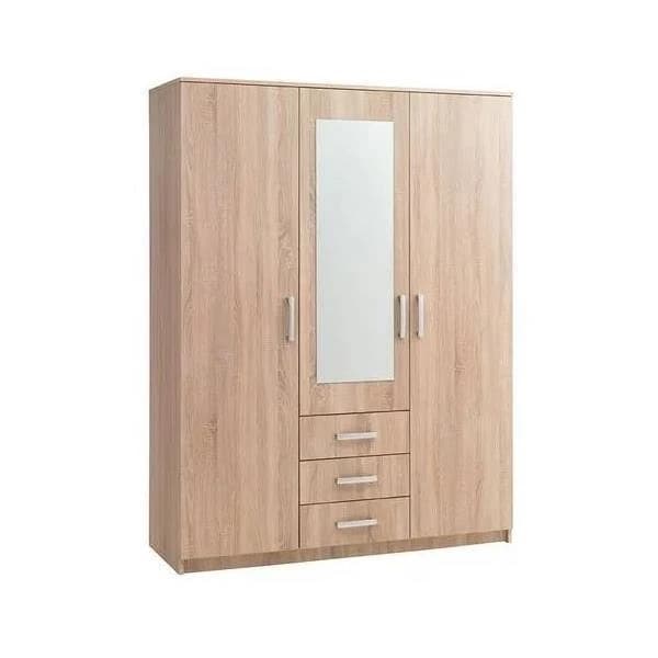 Wood Brown Wooden Wardrobe