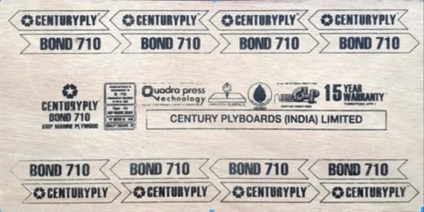 Century Ply Bond 710 Bwp Marine, For Furniture