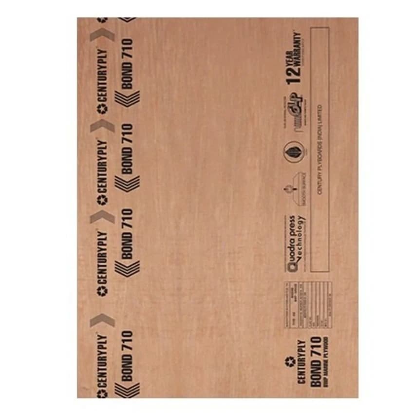 12 mm Wooden Century Bond 710 Marine Plywood, 8x4