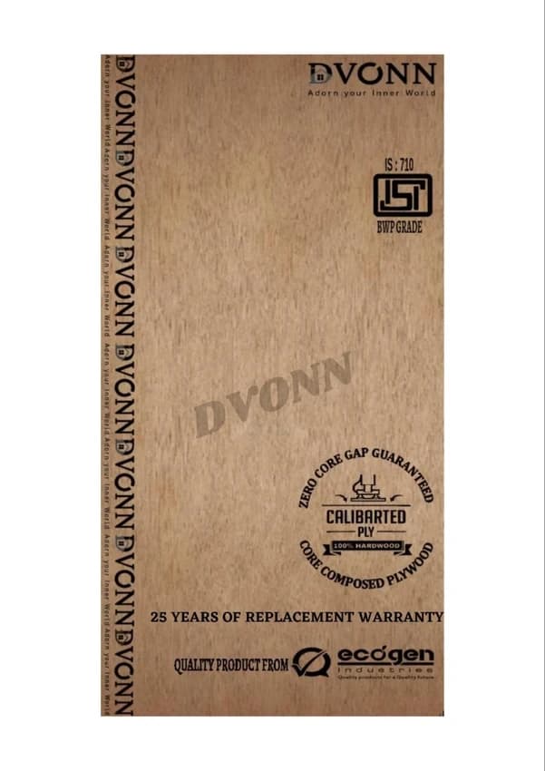 Dvonn Gurjan Calibrated BWP IS 710 Waterproof Plywood, Thickness: 16 mm, Size: 8 X 4 Feet