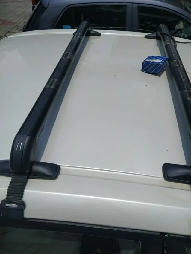 Silver Car Cross Bar Universal, For Vehicle