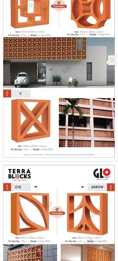 Terra Blocks M20 12.5 Mpa Compressive Strength