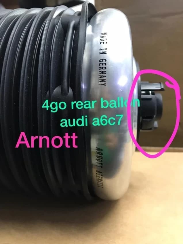 Hard Cast Aluminium Audi A6 Suspension Baloon
