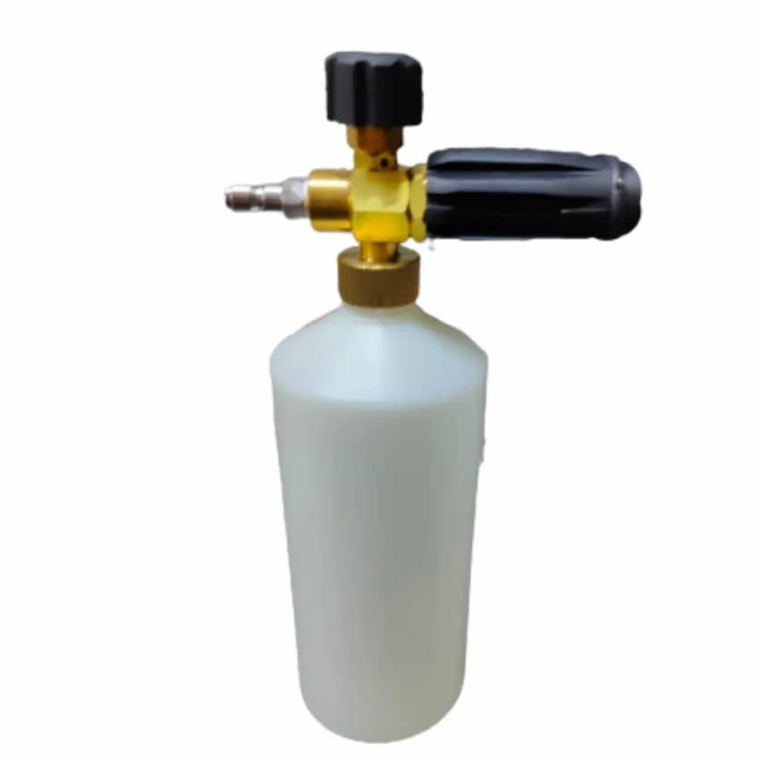Black,White And Golden Plastic Car Wash Foam Gun, 2mm (d)