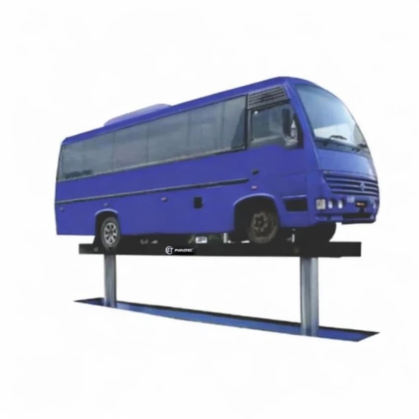 2 Post Mild Steel Bus Washing Lift