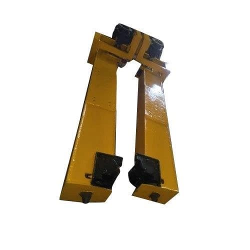 Mild Steel L Block Wheel Assembly, Max Load Capacity: 5 Ton, for Overhead Cranes
