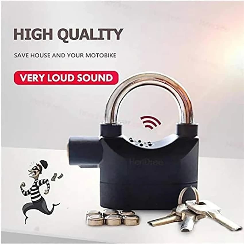 Round Security Alarm Lock