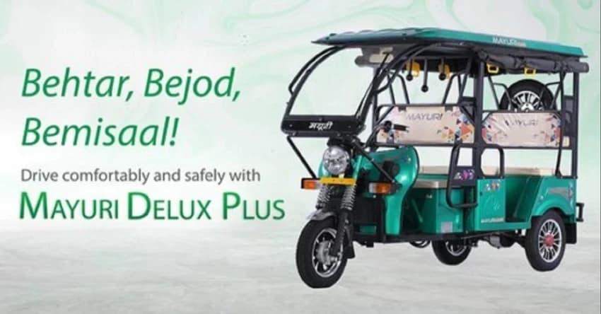 Battery Operated E Rickshaw Loader