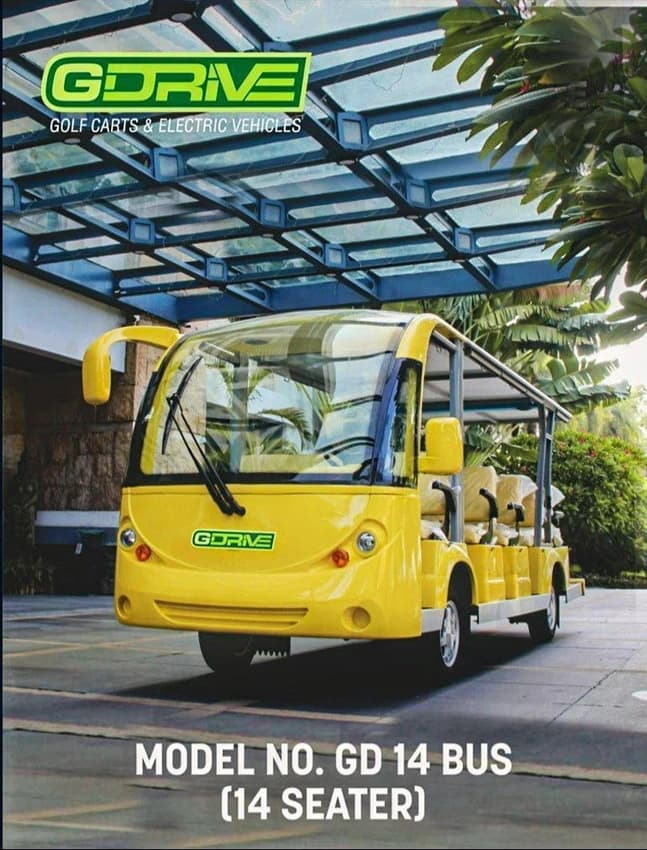 14 Seater Electric Sightseeing Bus, 9 m