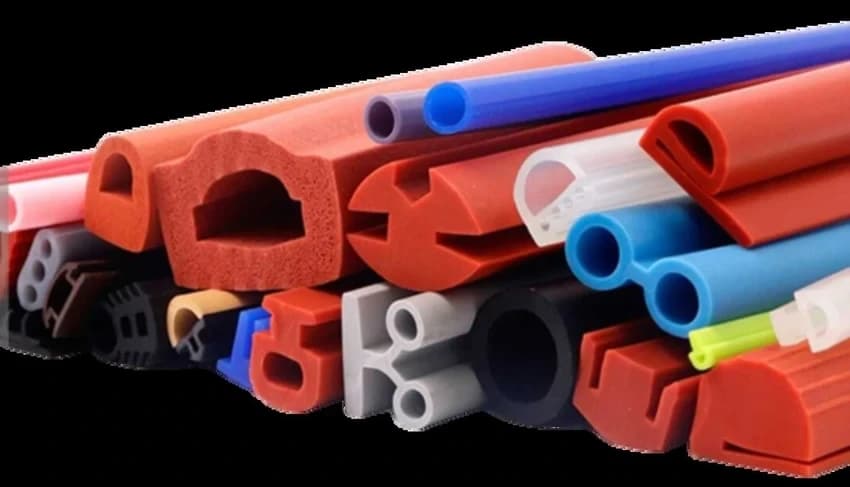 Silicone Extruded Rubber Profiles, D Shape
