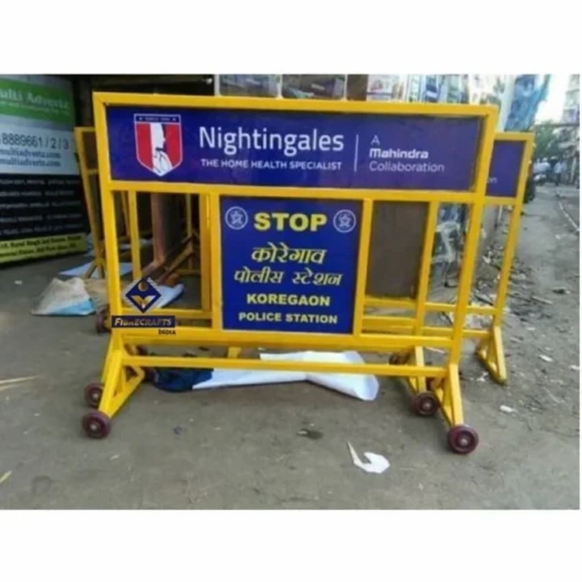 Metal Steel Road Traffic Barricades