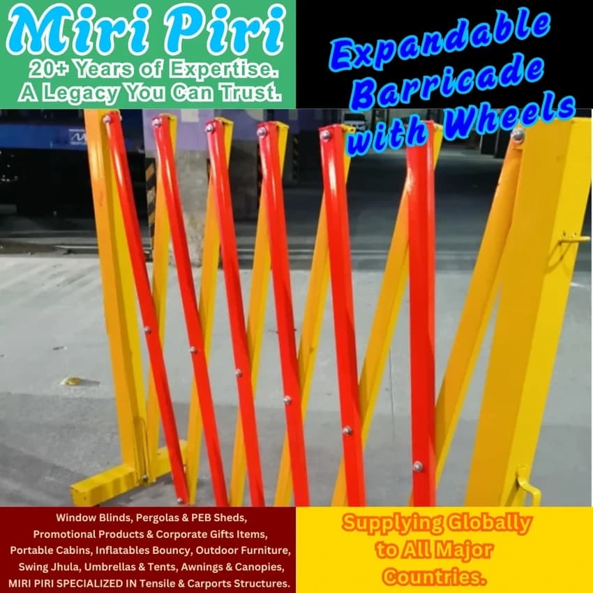Expandable Metal Barricade
