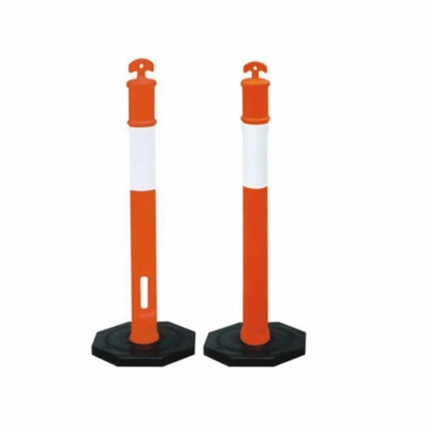Plastic Bollards, For Traffic Control, Height: 950 mm