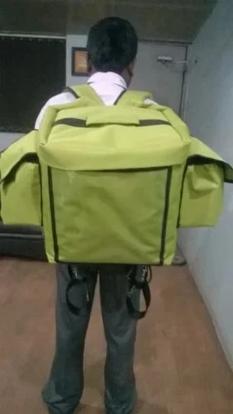 E commerce logistic delivery bag