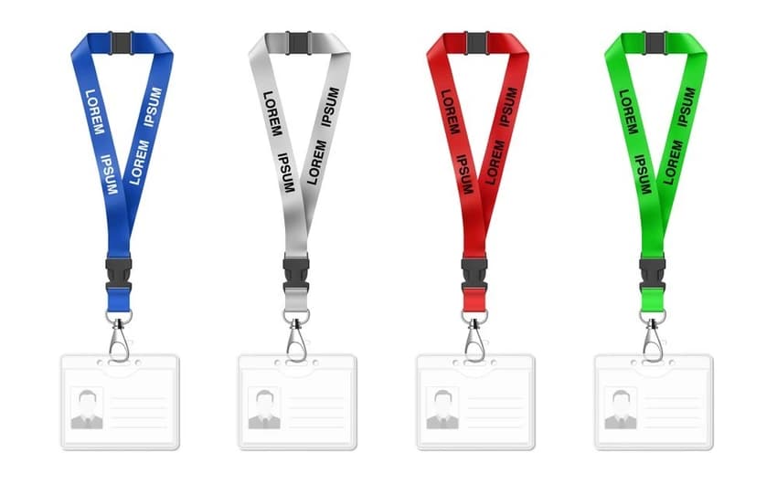 Polyester ID Card Lanyard, For evrywhere