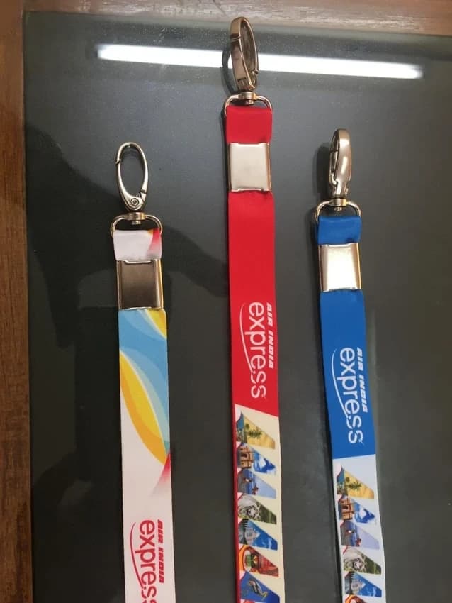 Printed 0.5 inch Id Card Lanyard