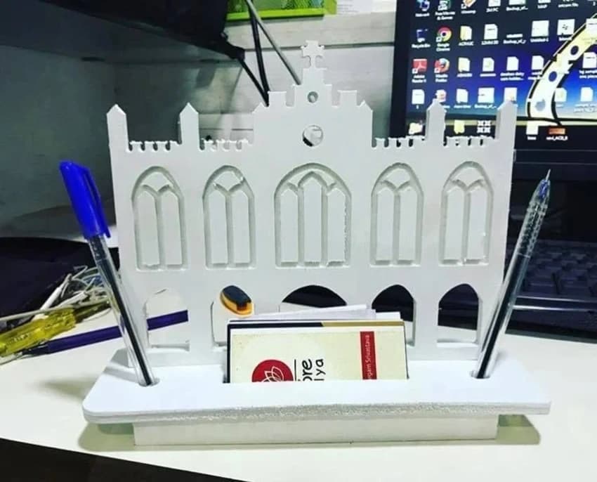 Customized Card and Pen Holder