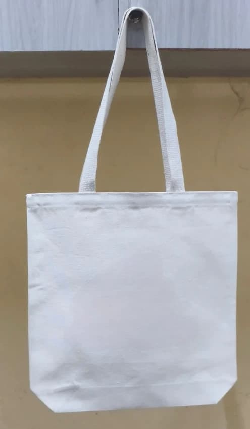 Printed Cotton Shoulder Strap Tote Bags