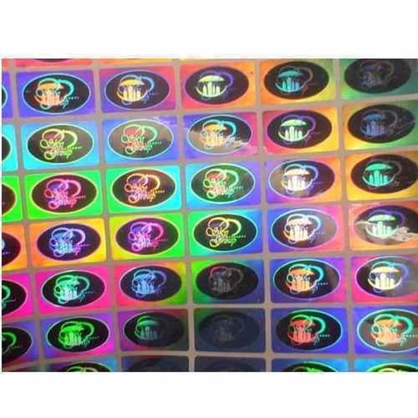 Pet/Pvc/Pp 3D Printed Sticker, Packaging Type: Roll
