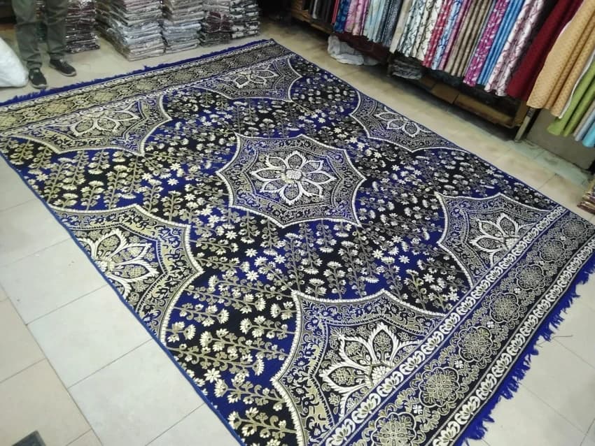 Woven Multicolor Cotton Galicha