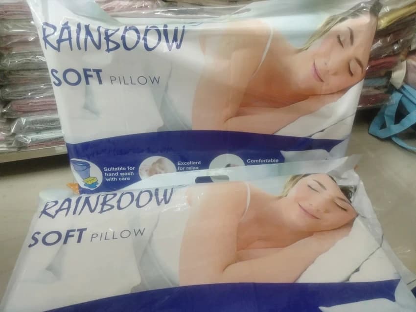 White Foam Pillow, Shape: Rectangular, 15*24