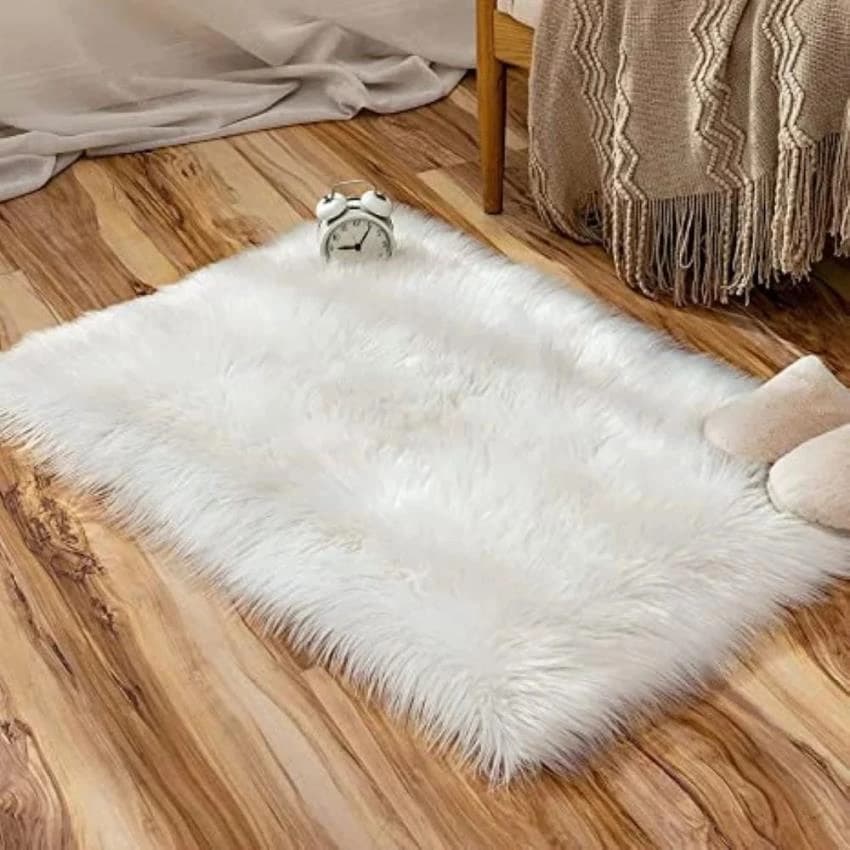Rabbit Fur Mat