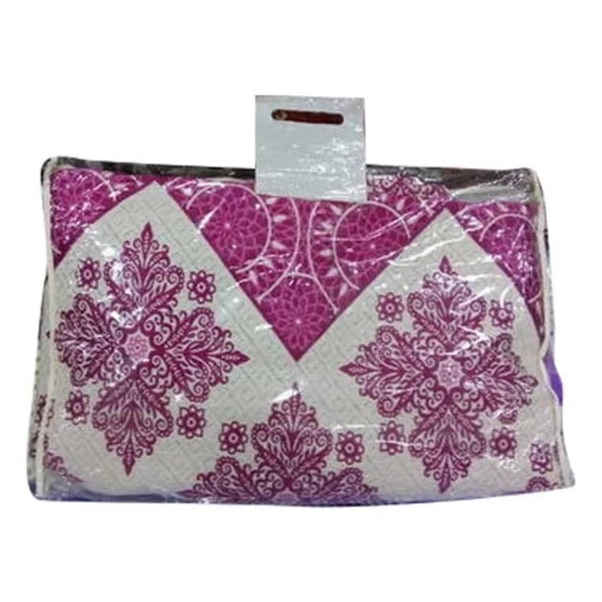 Polyster Printed Polyester Bed Sheet, Size: Double, For Home