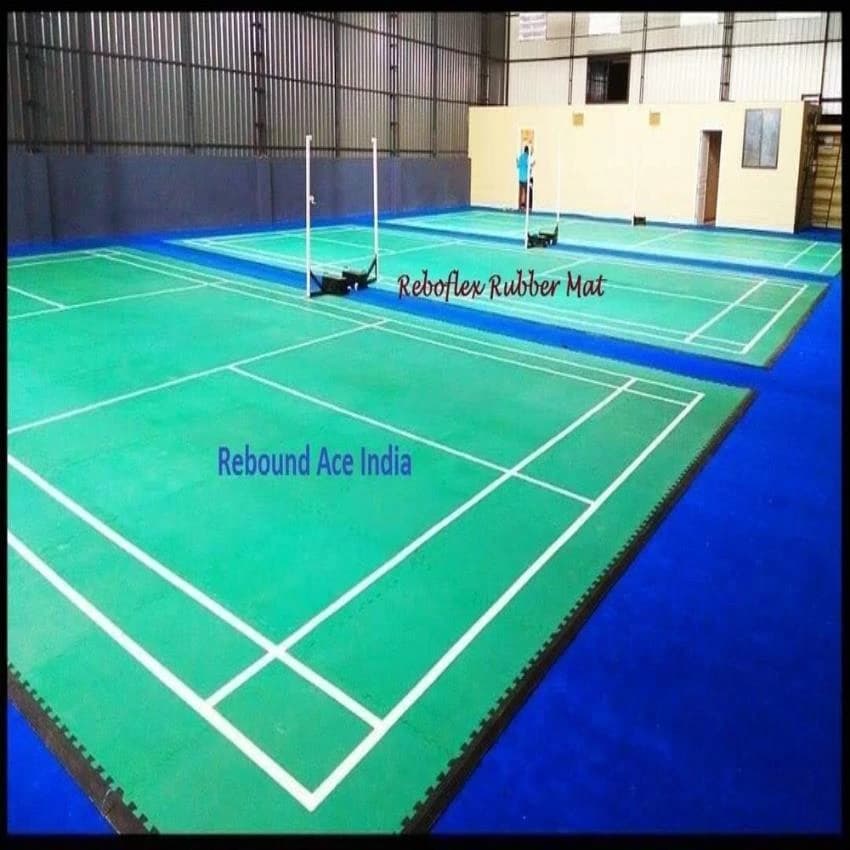 6 Colors Available Rebo Flex Natural Rubber Mat Flooring