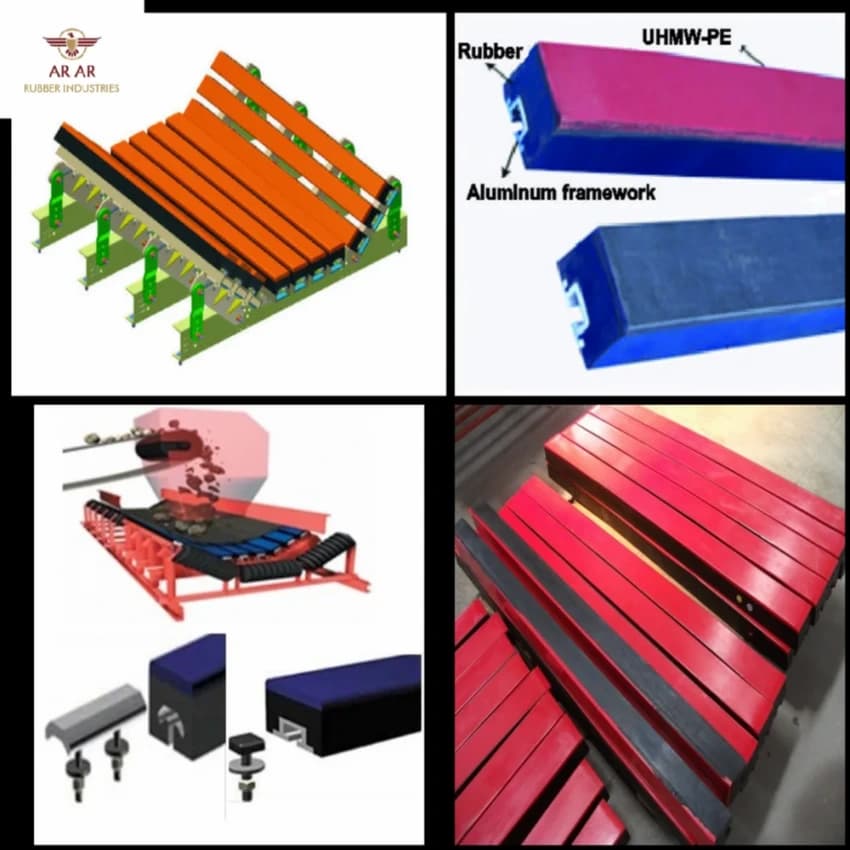 New Plastic Conveyor Impact Pad, Thickness (millimetre): 50MM