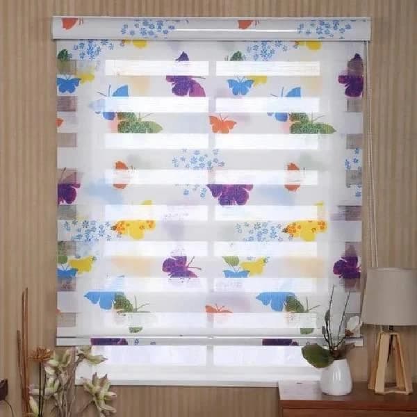 Printed Zebra Blinds