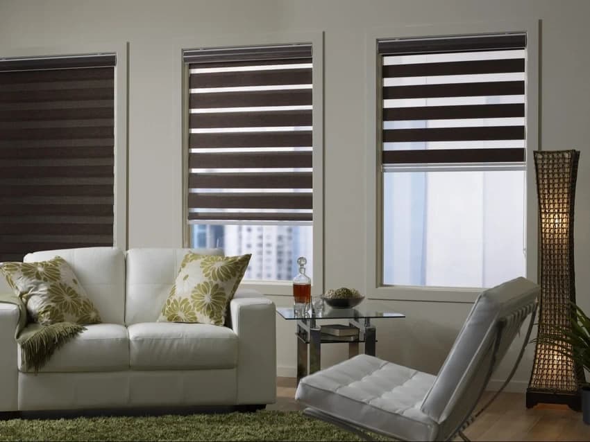 Polyester Zebra Roller Blind