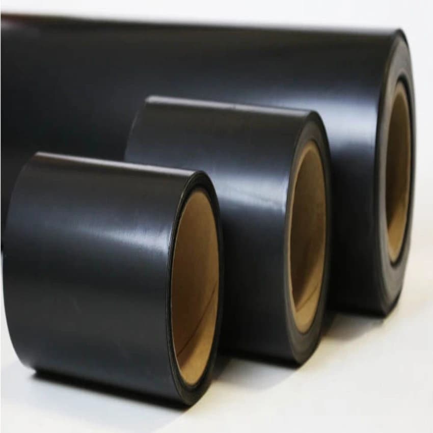 Anti-Static Black PTFE Glass Fabric, Packaging Type: Roll