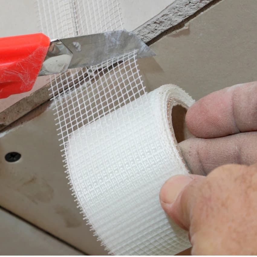 100mm Plain Fiberglass Mesh For Plaster, Packaging Type: Box, Size: 50 Mtrs