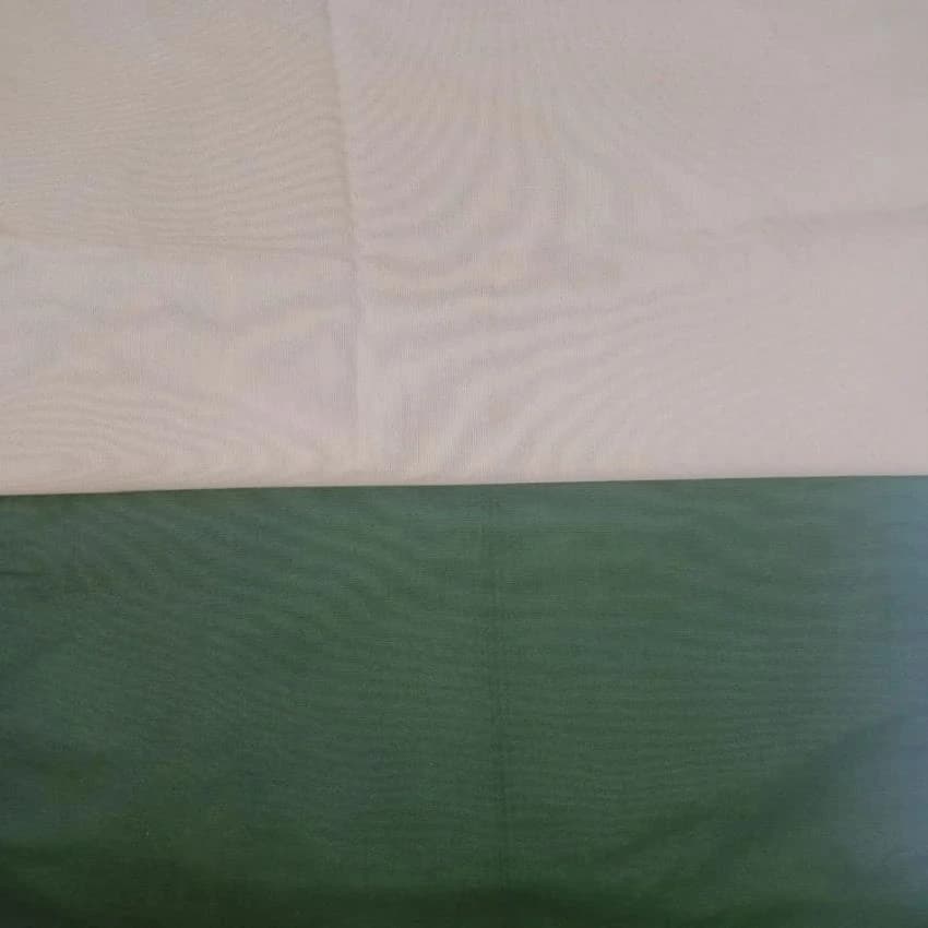Olive Green Plain Cotton Canvas Cloth, For Outdoor, Size: 2 Meter