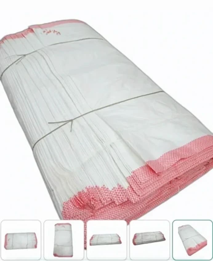 White 70 Gsm Pp Woven Sack Fabric For Packaging