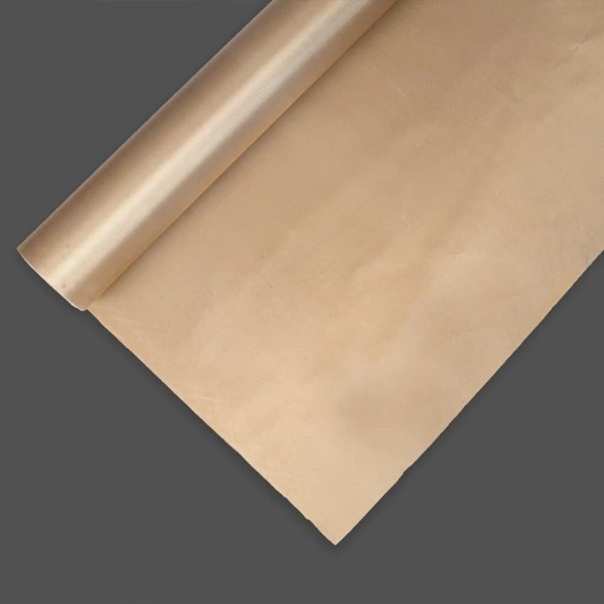 White PTFE Coated Grinding Wheel Separator Fabric, Plain