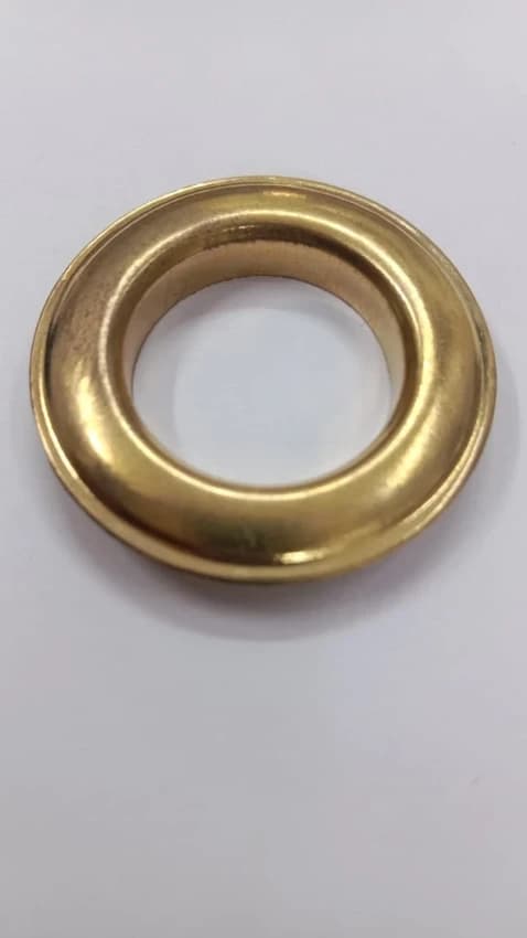 Brass Eyelet Button 20mm