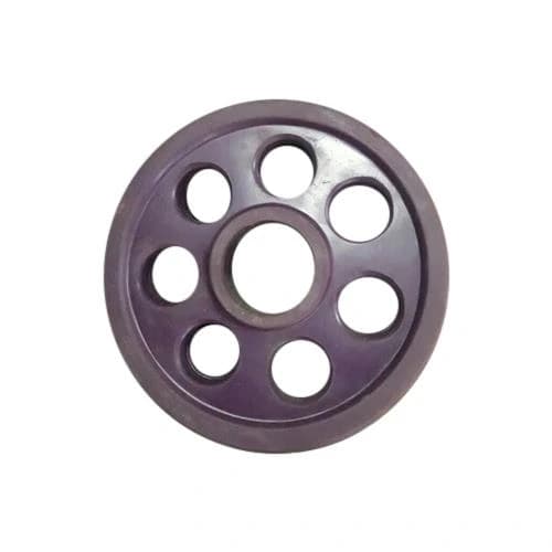 Black Round Gym Weight Plate