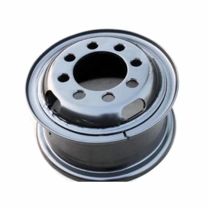 Black Carbon Steel Forklift Tyre Split Rim, Size: 6.50x10 Inch