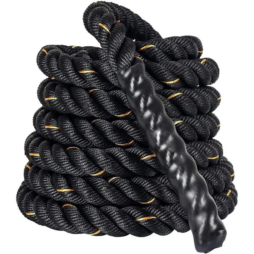 Black Battle Rope, For Gyms And Parks