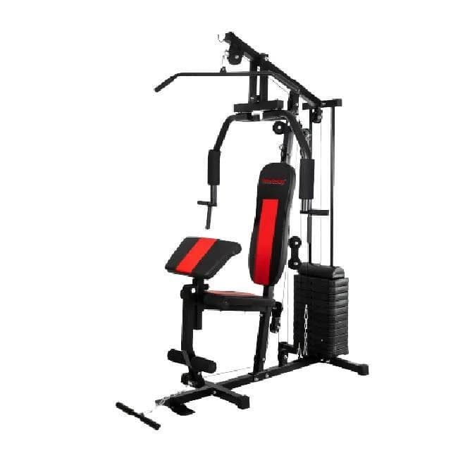 Multifunctional Heavy-duty Steel Frame Home Gym Station, 4 Stations