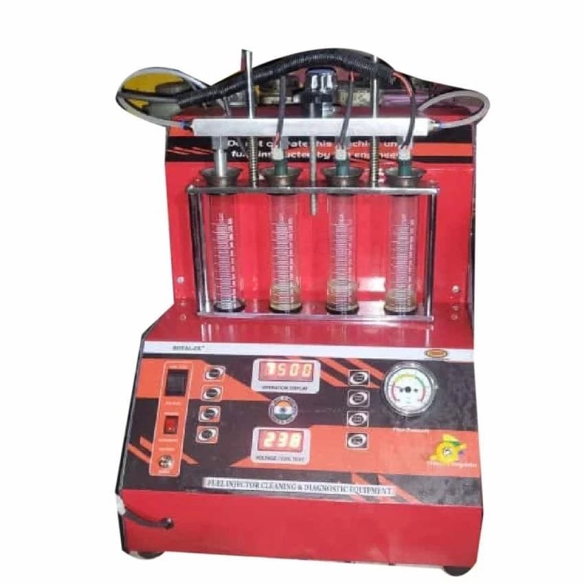 Petrol Automatic Motorcycle Fuel Injector Cleaner Machine